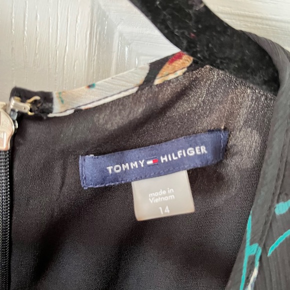 Tommy Hilfiger Floral midi dress size 14 - Picture 2 of 2